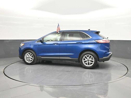 Atlas Blue Metallic 2024 Ford Edge SEL