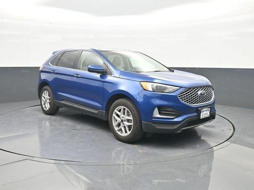 Atlas Blue Metallic 2024 Ford Edge SEL
