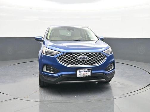 Atlas Blue Metallic 2024 Ford Edge SEL