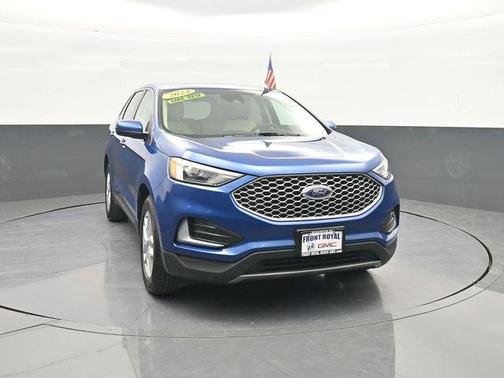 Atlas Blue Metallic 2024 Ford Edge SEL