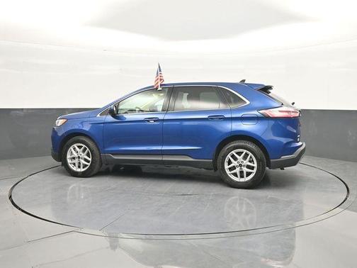 Atlas Blue Metallic 2024 Ford Edge SEL