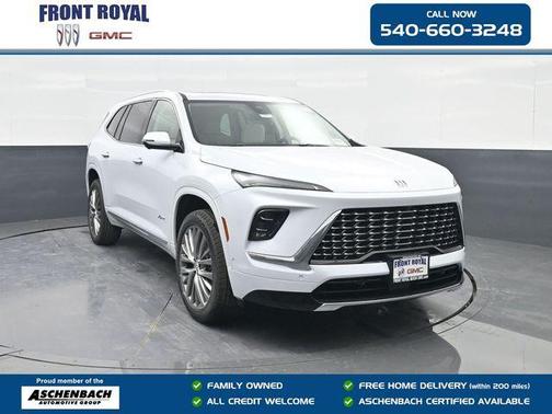 White Tri-Coat 2026 Buick Enclave Avenir