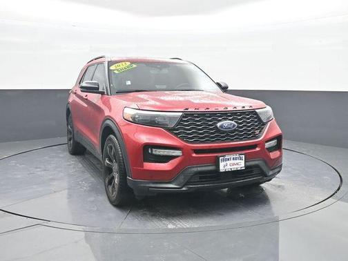 Rapid Red Metallic Tinted Clearcoat 2023 Ford Explorer ST
