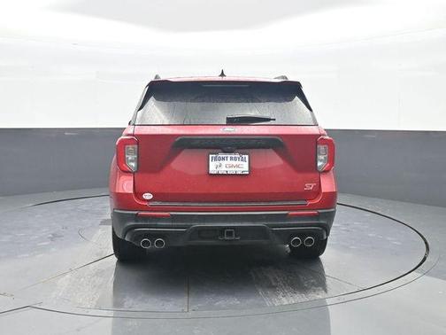 Rapid Red Metallic Tinted Clearcoat 2023 Ford Explorer ST