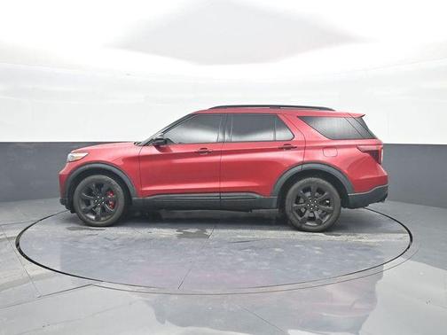 Rapid Red Metallic Tinted Clearcoat 2023 Ford Explorer ST