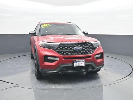 Rapid Red Metallic Tinted Clearcoat 2023 Ford Explorer ST