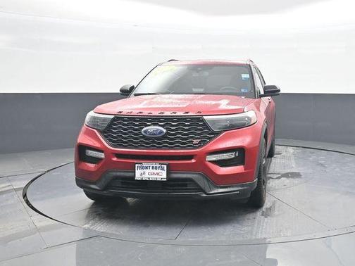 Rapid Red Metallic Tinted Clearcoat 2023 Ford Explorer ST