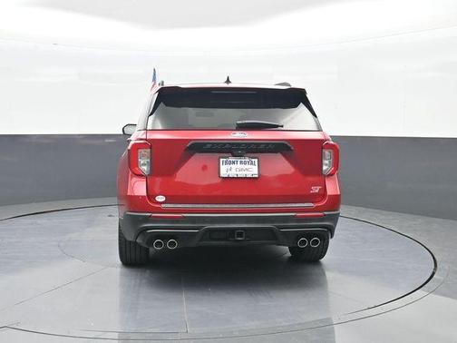 Rapid Red Metallic Tinted Clearcoat 2023 Ford Explorer ST