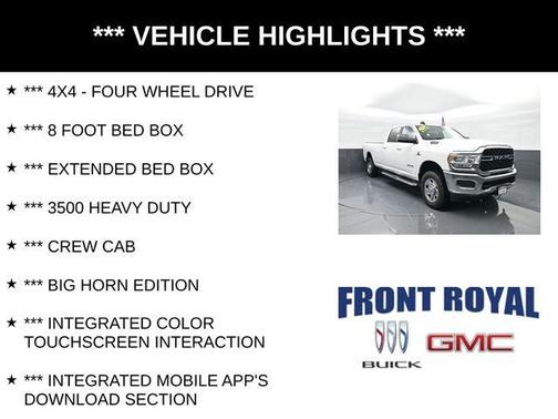 2022 RAM 3500 Big Horn