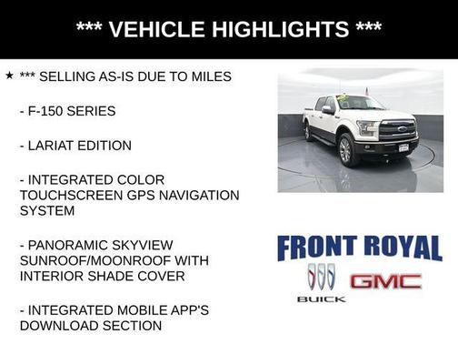 2016 Ford F-150 Lariat