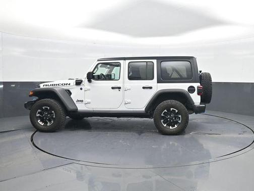 Bright White Clearcoat 2024 Jeep Wrangler 4xe Rubicon
