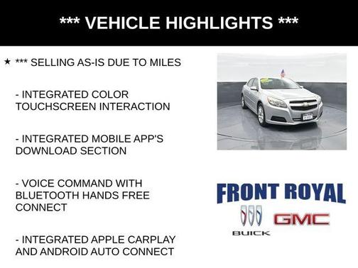 2013 Chevrolet Malibu 1LT