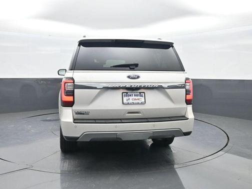 White Platinum Tri-Coat Metallic 2019 Ford Expedition Max Limited