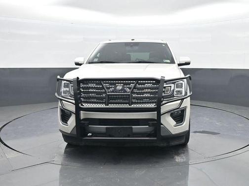 White Platinum Tri-Coat Metallic 2019 Ford Expedition Max Limited