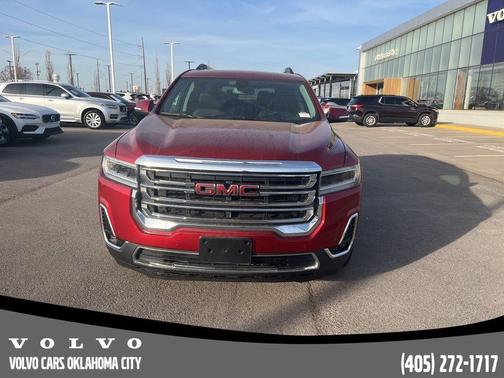 Cayenne Red Tintcoat 2021 GMC Acadia SLT