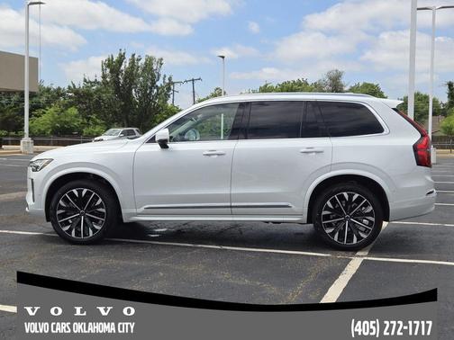 Crystal White Pearl 2026 Volvo XC90 B6 Plus 6-Seater