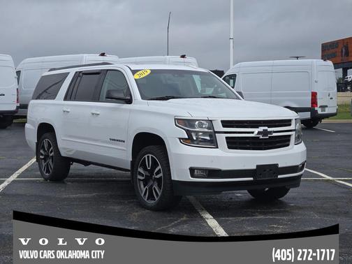 Summit White 2019 Chevrolet Suburban Premier