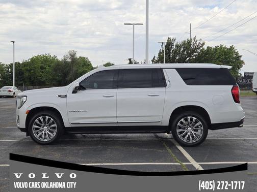 White Frost Tri-Coat 2024 GMC Yukon XL Denali