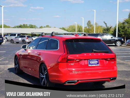 Passion Red 2019 Volvo V90 T5 R-Design