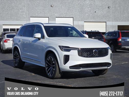Crystal White Pearl 2026 Volvo XC90 B6 Plus 7-Seater