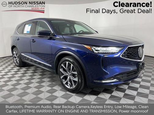 Fathom Blue Pearl 2023 Acura MDX Technology