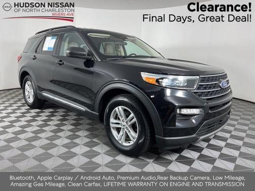 Black Metallic 2024 Ford Explorer XLT