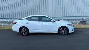 Aspen White 2023 Nissan Sentra SV