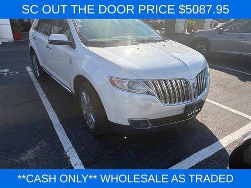 White Platinum Tri-Coat Metallic 2015 Lincoln MKX Base