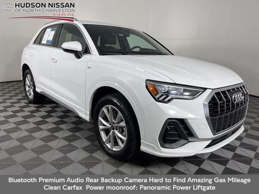 Arkona White 2025 Audi Q3 45 S line Premium