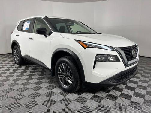 Glacier White 2021 Nissan Rogue S