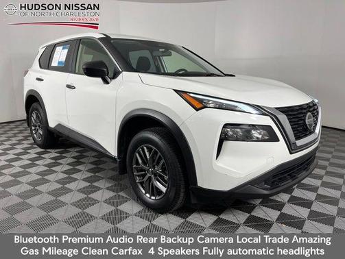 Glacier White 2021 Nissan Rogue S