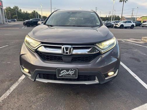 Modern Steel Metallic 2018 Honda CR-V Touring