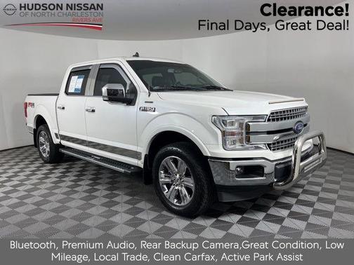 White Metallic 2020 Ford F-150 Lariat