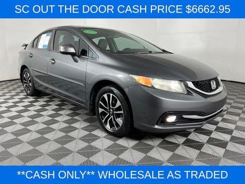 Urban Titanium Metallic 2013 Honda Civic EX-L
