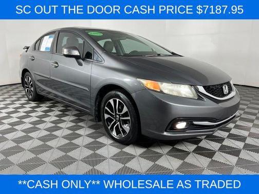 Urban Titanium Metallic 2013 Honda Civic EX-L