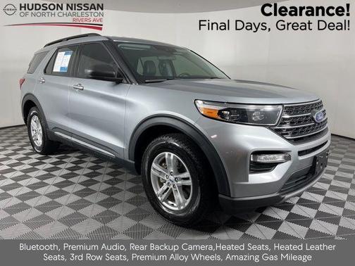 Silver Metallic 2023 Ford Explorer XLT