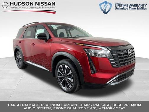 Scarlet Ember 2026 Nissan Pathfinder Platinum