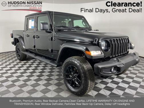Black Clearcoat 2022 Jeep Gladiator Sport