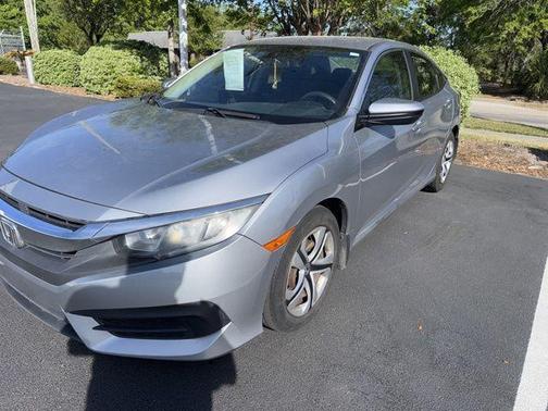 Lunar Silver Metallic 2018 Honda Civic LX
