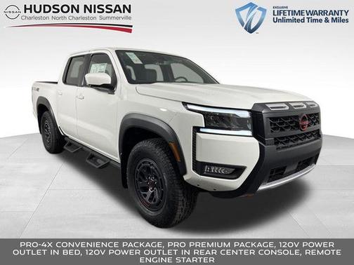 Glacier White 2026 Nissan Frontier PRO-4X