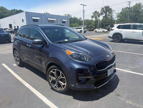 Pacific Blue 2021 Kia Sportage SX Turbo