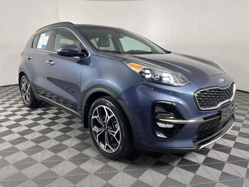 Pacific Blue 2021 Kia Sportage SX Turbo