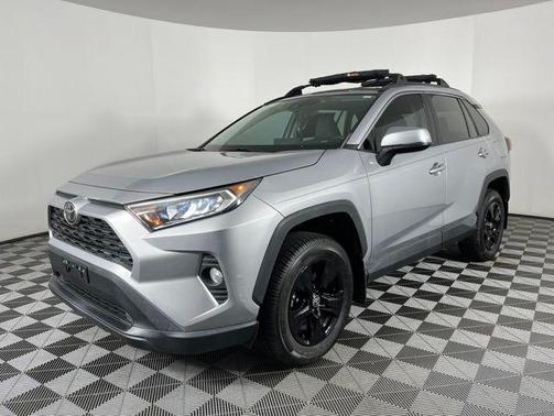 Silver Sky Metallic 2021 Toyota RAV4 XLE