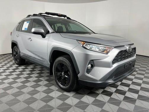 Silver Sky Metallic 2021 Toyota RAV4 XLE