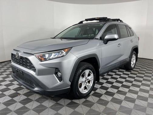 Silver Sky Metallic 2021 Toyota RAV4 XLE