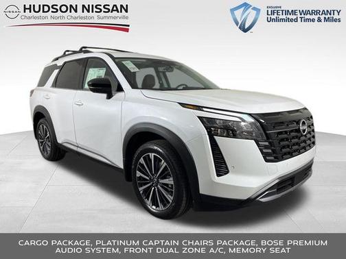 Everest White P 2026 Nissan Pathfinder Platinum