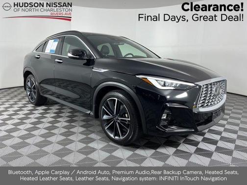 Black Obsidian 2024 INFINITI QX55 ESSENTIAL