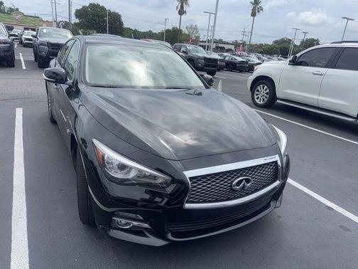 Black Obsidian 2017 INFINITI Q50 3.0T Premium
