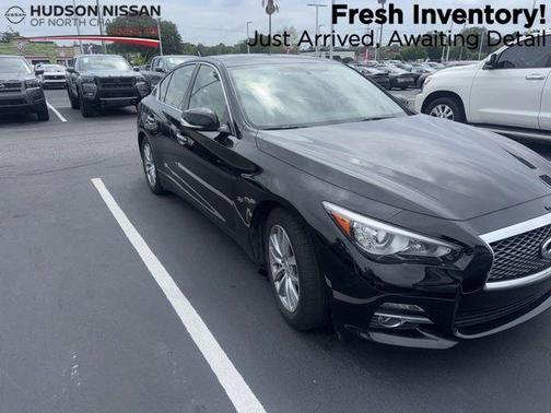 Black Obsidian 2017 INFINITI Q50 3.0T Premium