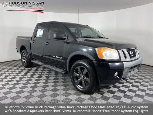 Magnetic Black 2015 Nissan Titan SV